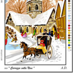 Carrozza sulla neve