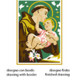 santo con bambino