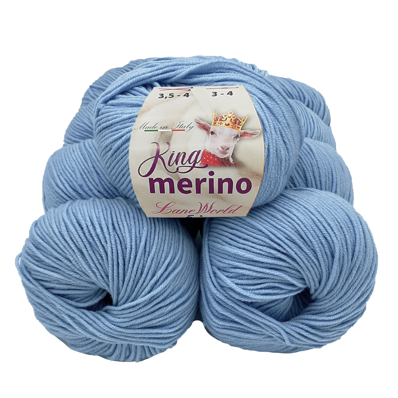 King Merino - gomitolo 50 grammi