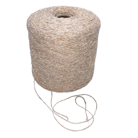Cotone Lino Catenella Lamé - rocche da 300 gr o 500 gr circa