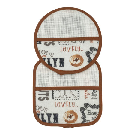 Set 2 Presine da Cucina da Ricamare