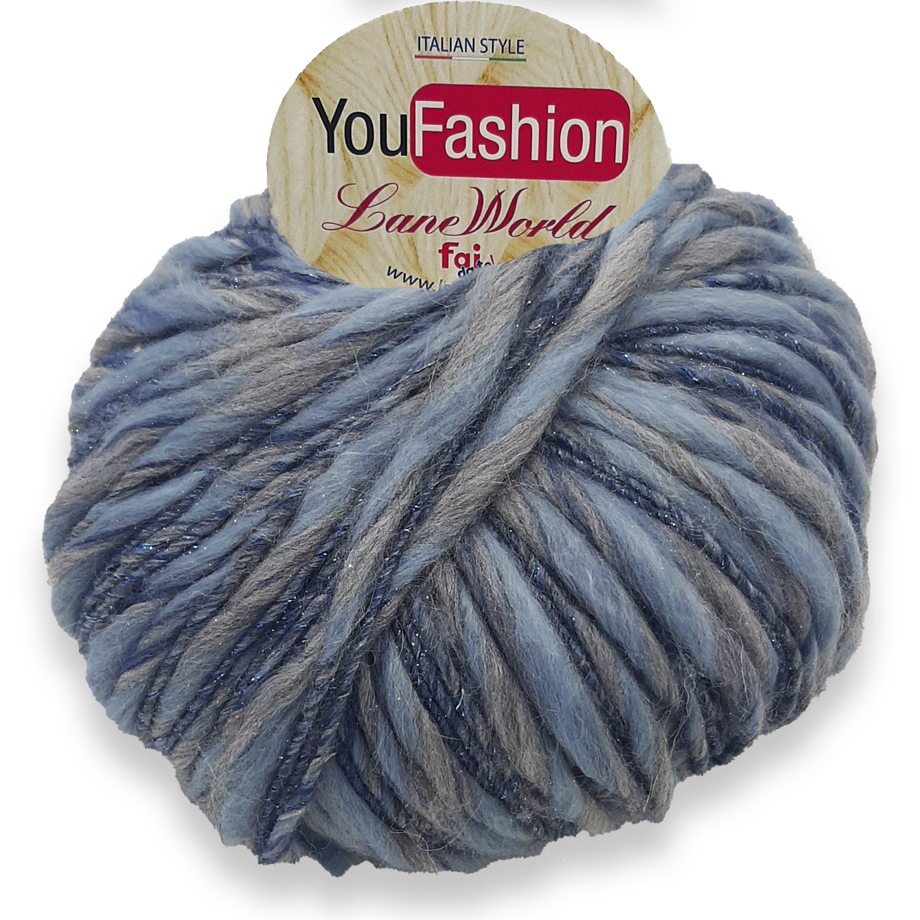 YouFashion fiamma - gomitolone 150 grammi / misto lana