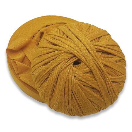 Rotoli di fettuccia elasticizzata velluto / lamé - Ideale per borse all'uncinetto