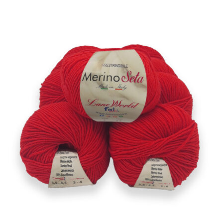 Merino seta - gomitolo 50 grammi