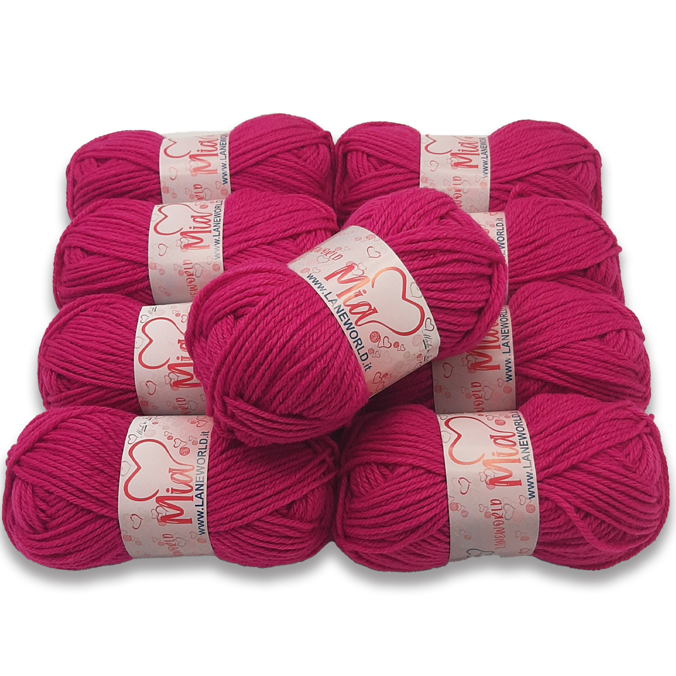 MIA - gomitolo 50 grammi / Misto lana soffice