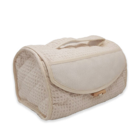 Beauty Case con Tela Aida da Ricamare a Punto Croce