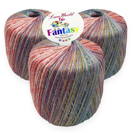 Filati Estivi Fantasy Catenella 100% Viscosa Naturale – 150 grammi